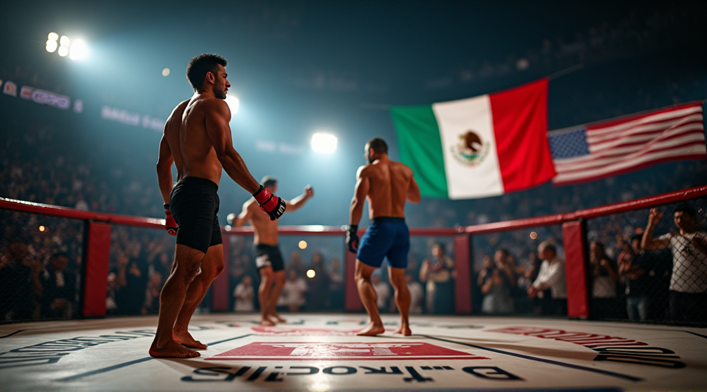 Noche UFC 2025: Celebración de los luchadores mexicanos en San Antonio