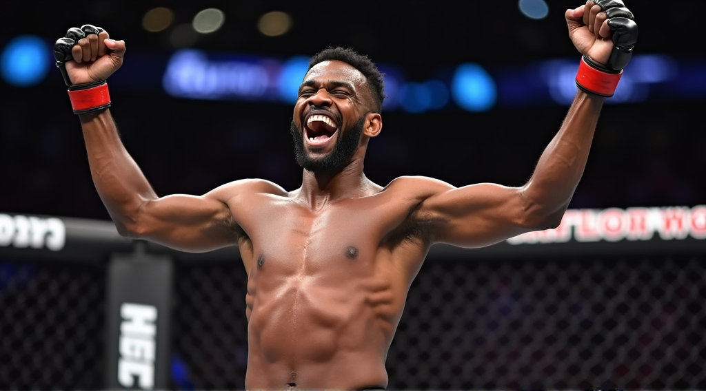 Neil Magny Celebra su Victoria y un Inesperado Regalo de Cumpleaños en el UFC