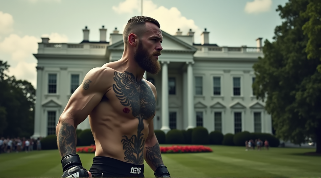Dana White confirma que Conor McGregor está ‘muerto en serio’ sobre pelear en la Casa Blanca