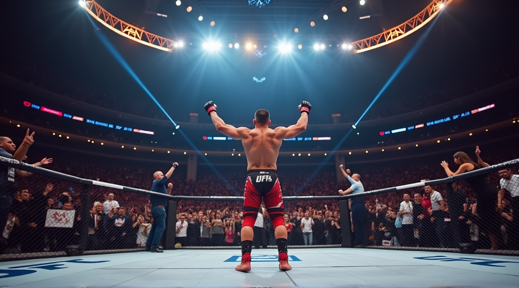 UFC 320: Gautier y Santos brillan en una noche de espectaculares finalizaciones