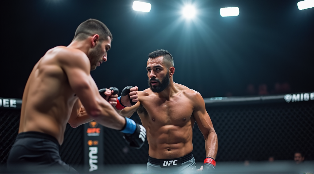 Mario Bautista busca el nocaut en el primer round contra Umar Nurmagomedov en UFC 321