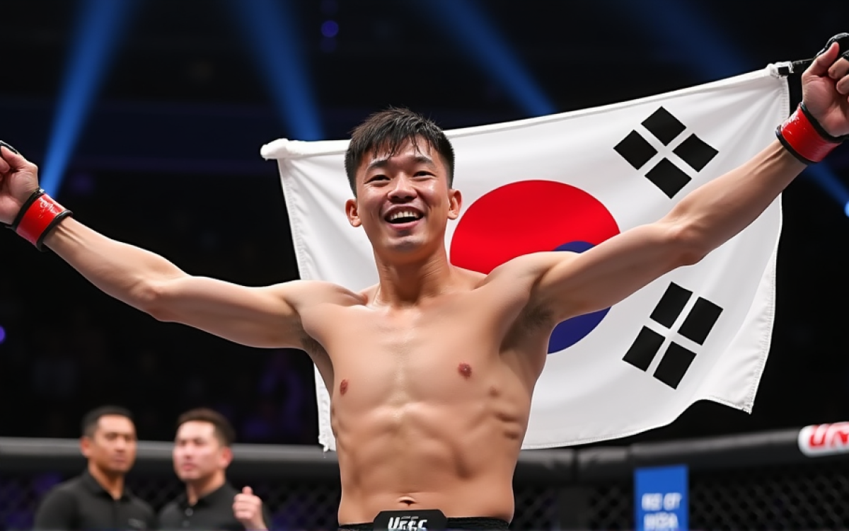 Seok Hyeon Ko brilla en su debut en el UFC con una victoria unánime