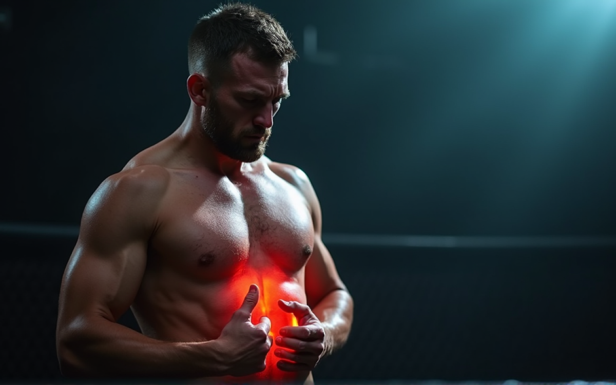 La lesión secreta de Ankalaev: cómo una costilla roja cambió su destino ante Pereira