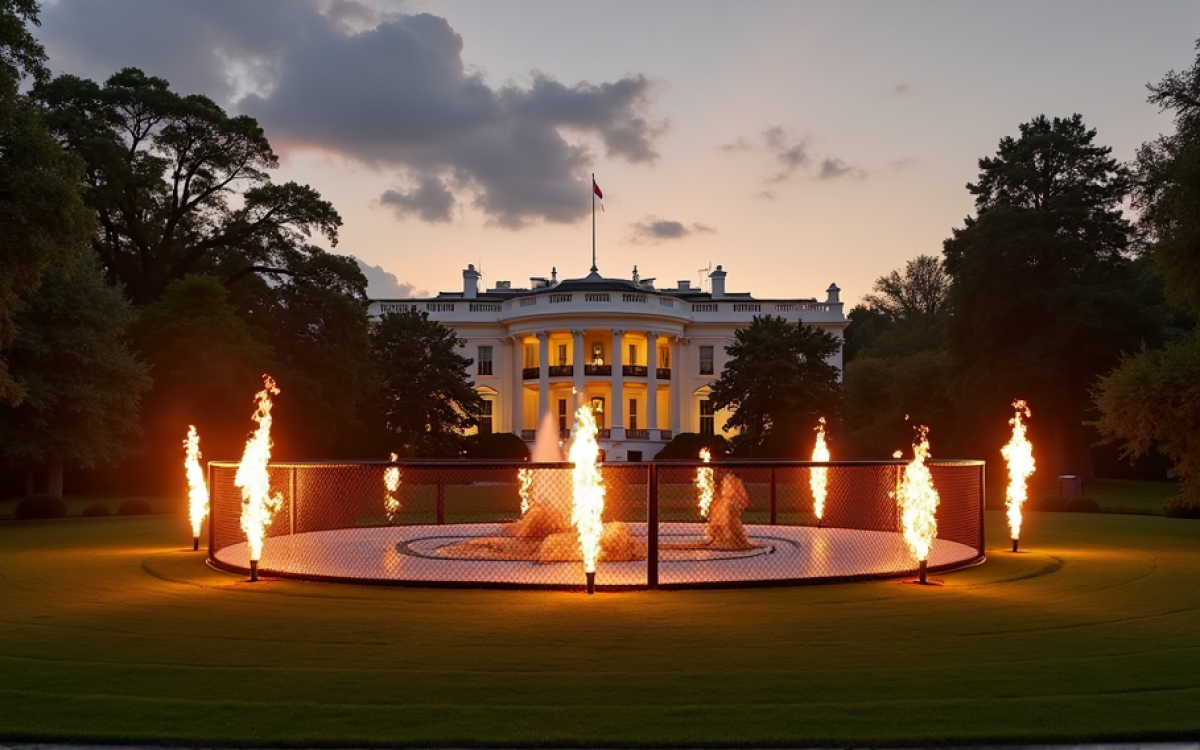 UFC en la Casa Blanca: El histórico evento de artes marciales que prepara Trump para 2026