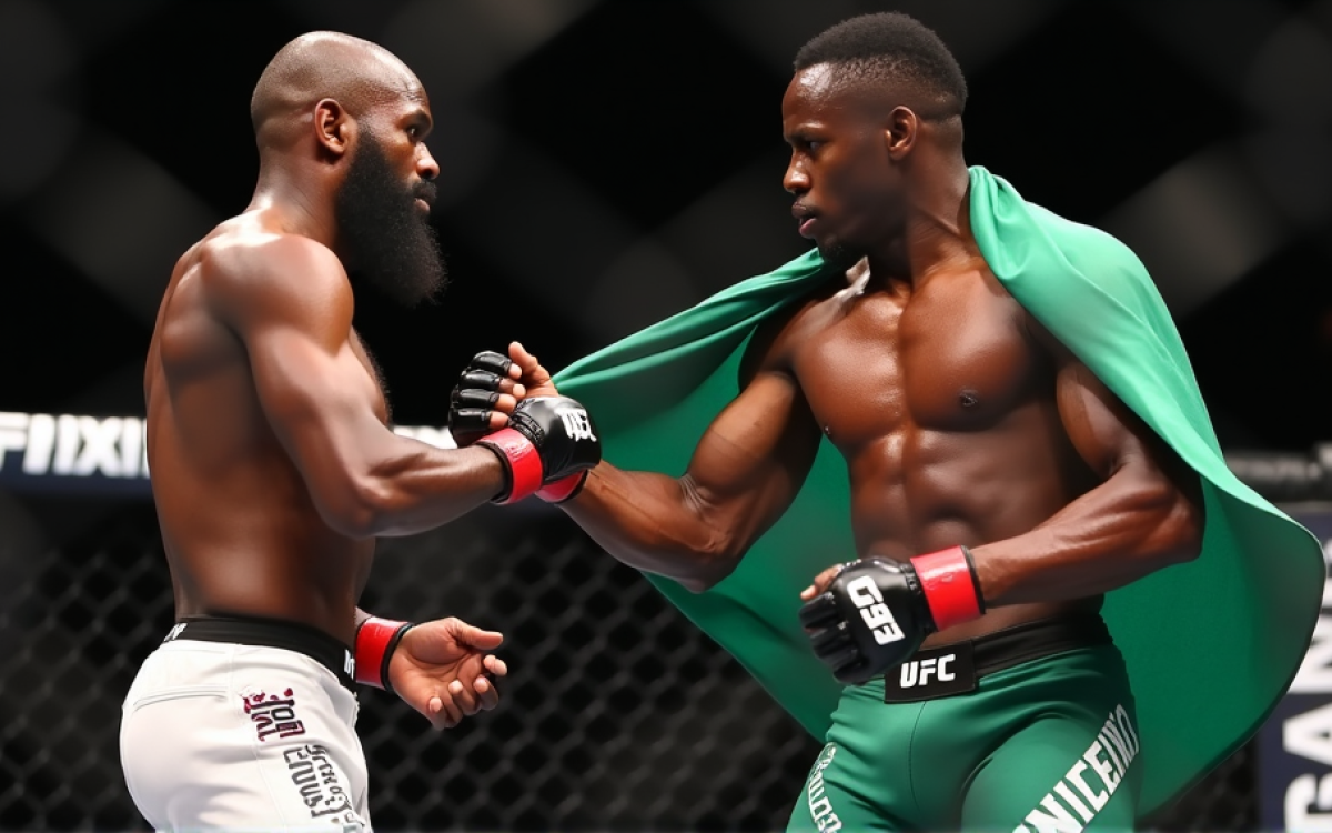Kamaru Usman y Francis Ngannou: Un Encuentro Inesperado en UFC Atlanta